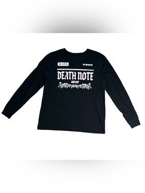 Death Note Anime Long Sleeve Graphic T Shirt Amane Misa Manga Medium